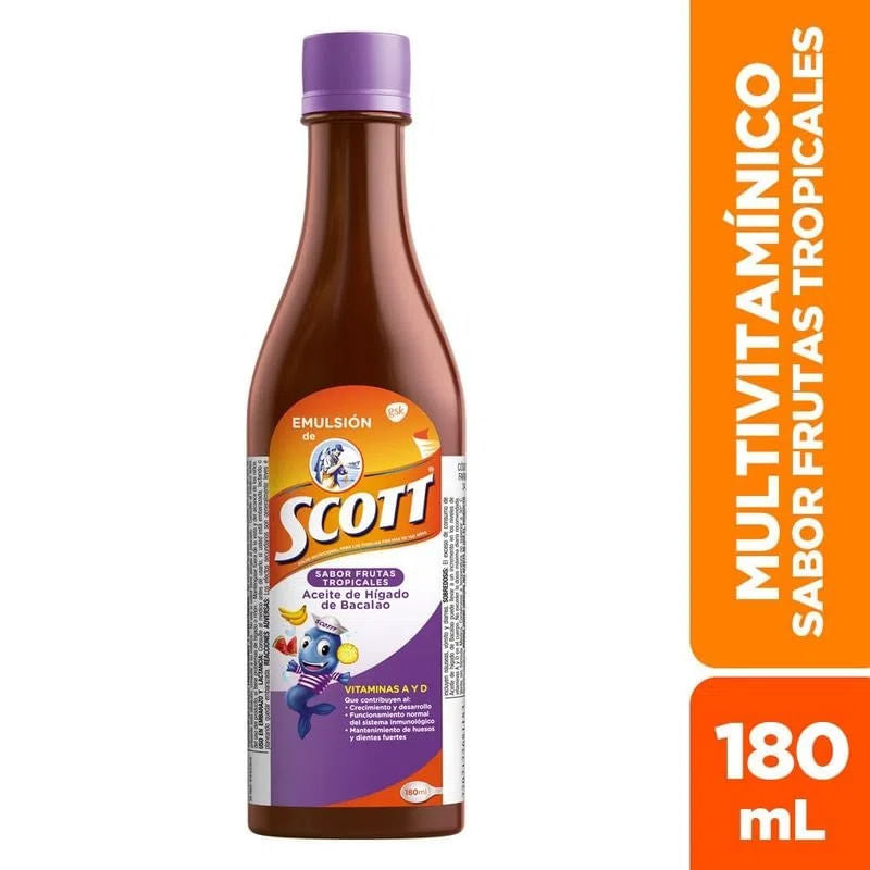 Emulsion de Scott Frutas Tropicales x180ml drink