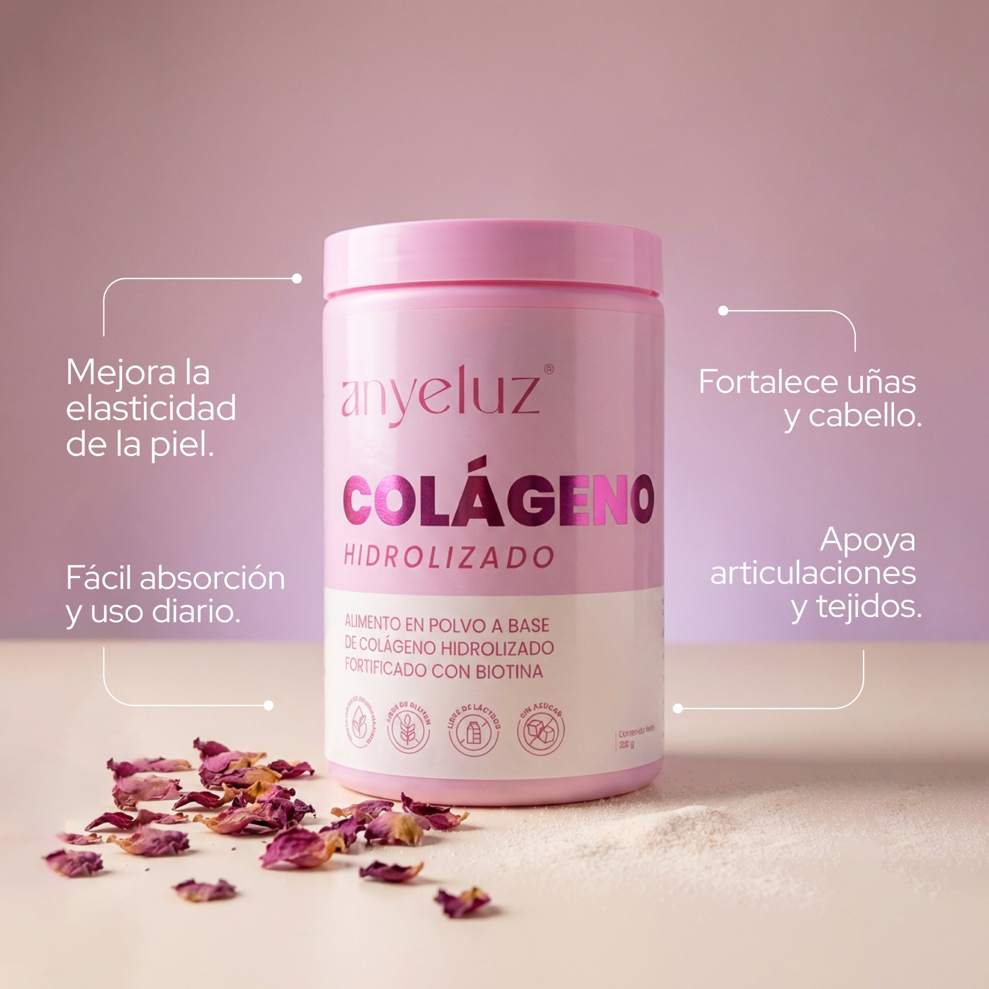 ANYELUZ COLAGENO HIDROLIZADO 300g