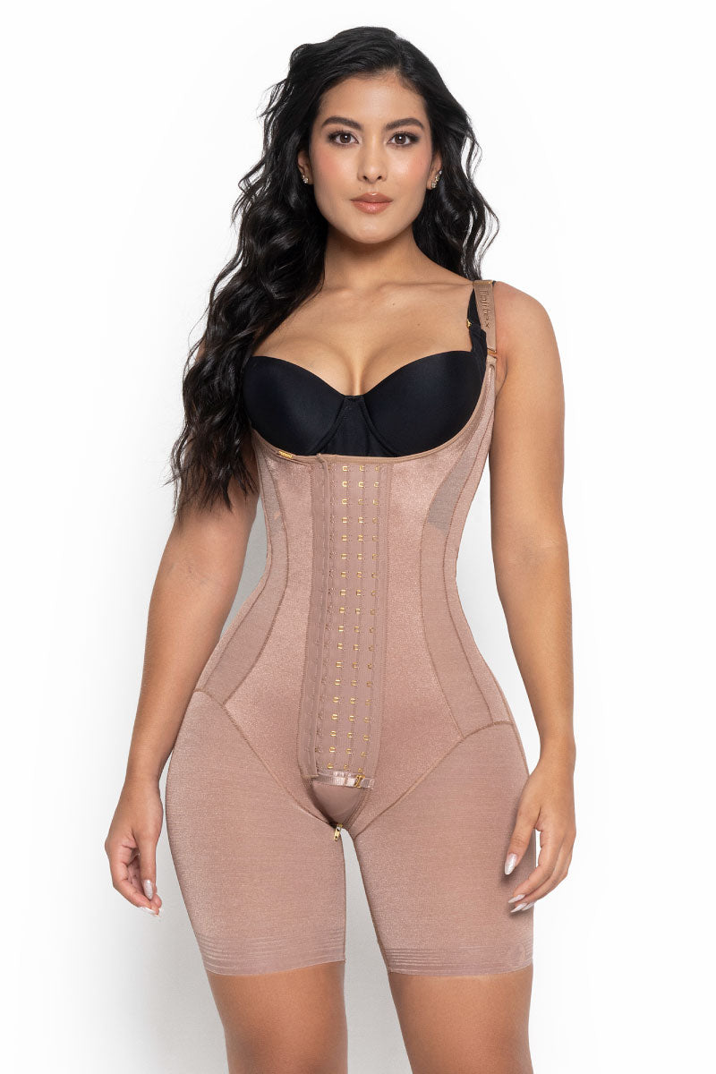 FAJITEX Faja luxury media pierna, espalda alta Ref. 502536