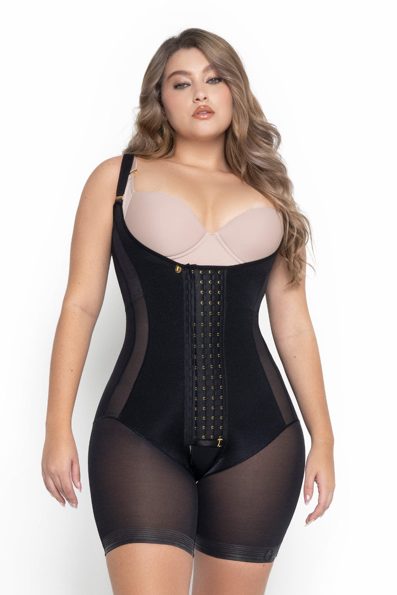 FAJITEX Faja luxury media pierna, espalda alta Ref. 502536