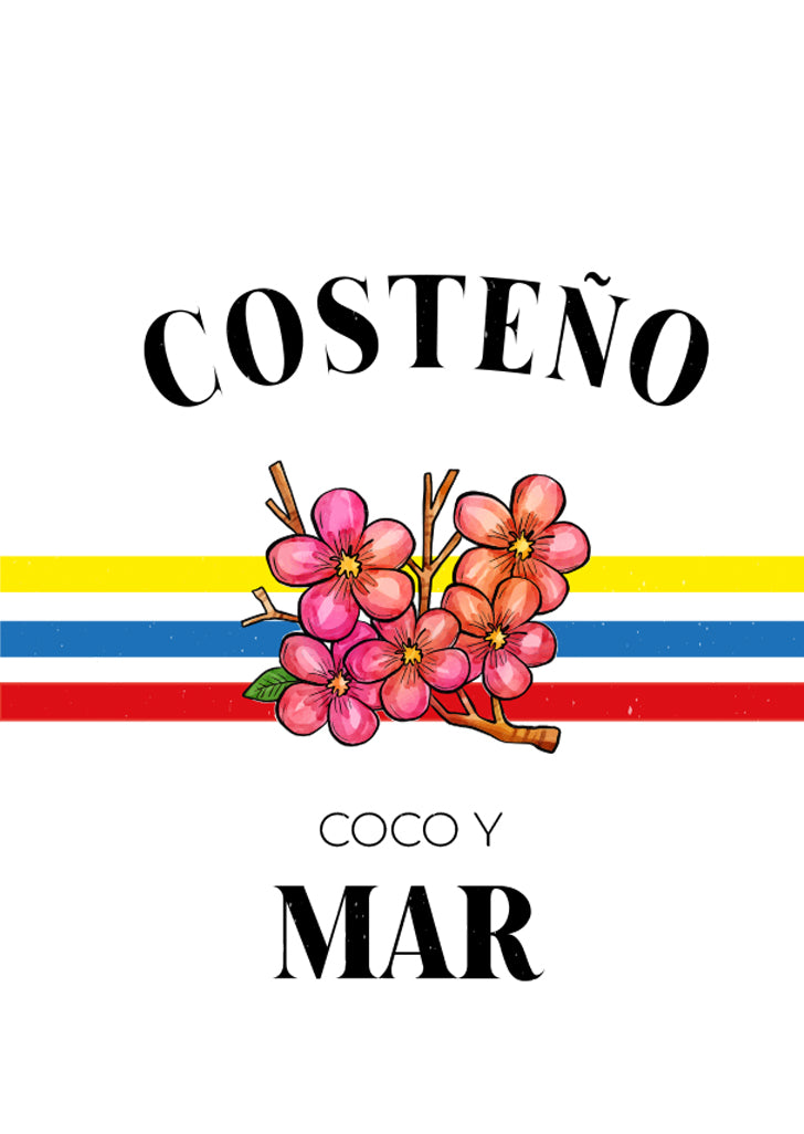Hoodie “Costeño — Coco y Mar”