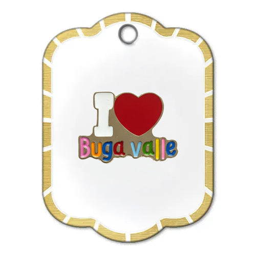 Pin metalico i love buga valle PH-19