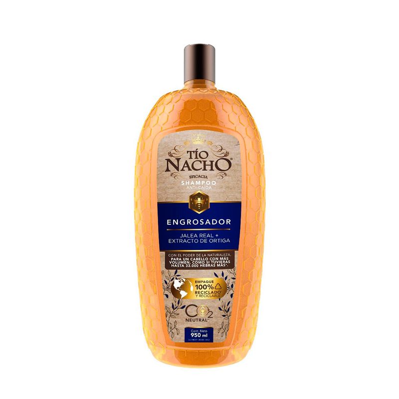 Tio Nacho Shampoo Tio Nacho engrosador jalea real+extracto de ortiga x950ml
