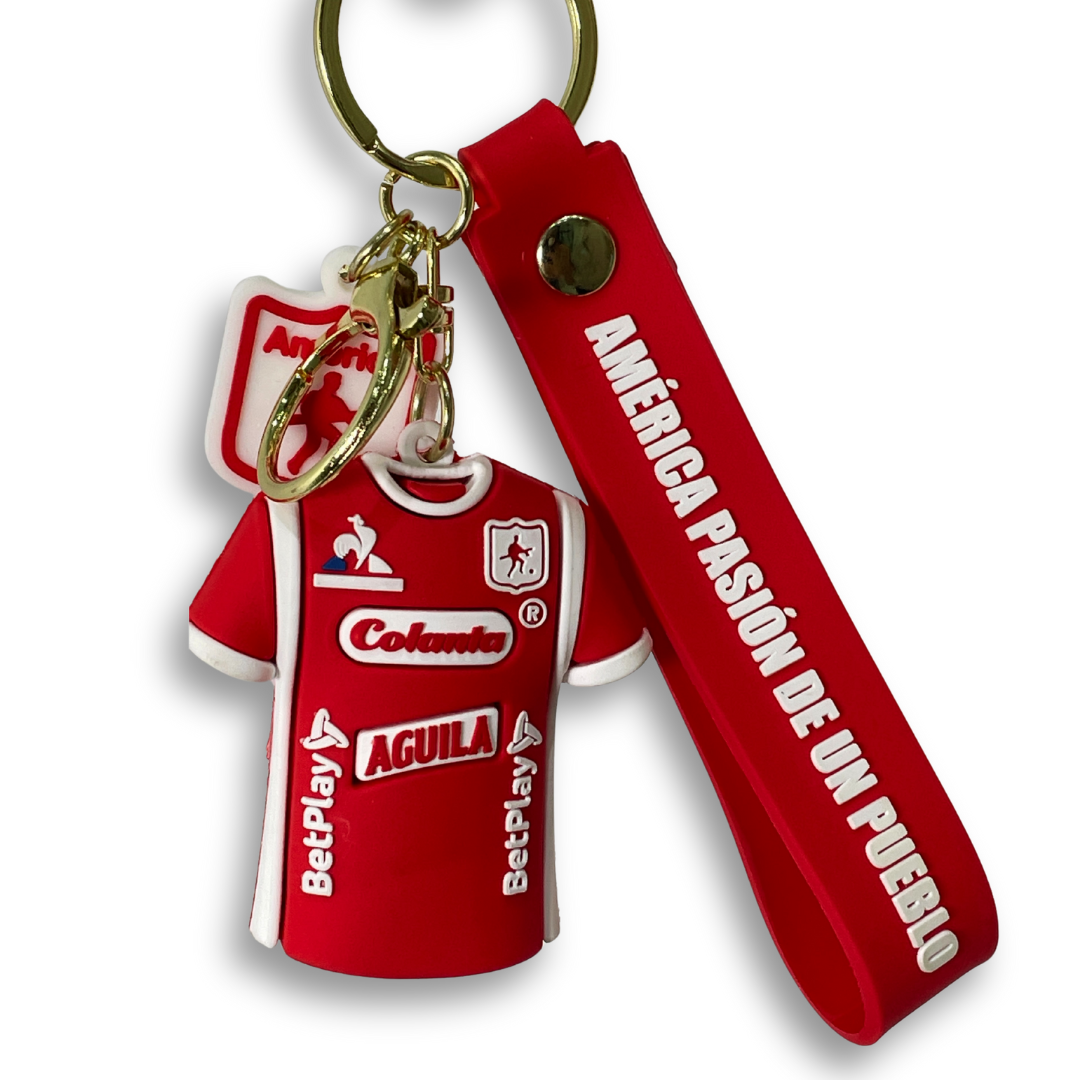 Llavero en 3d Silicona de Equipo de Fútbol Colombiano