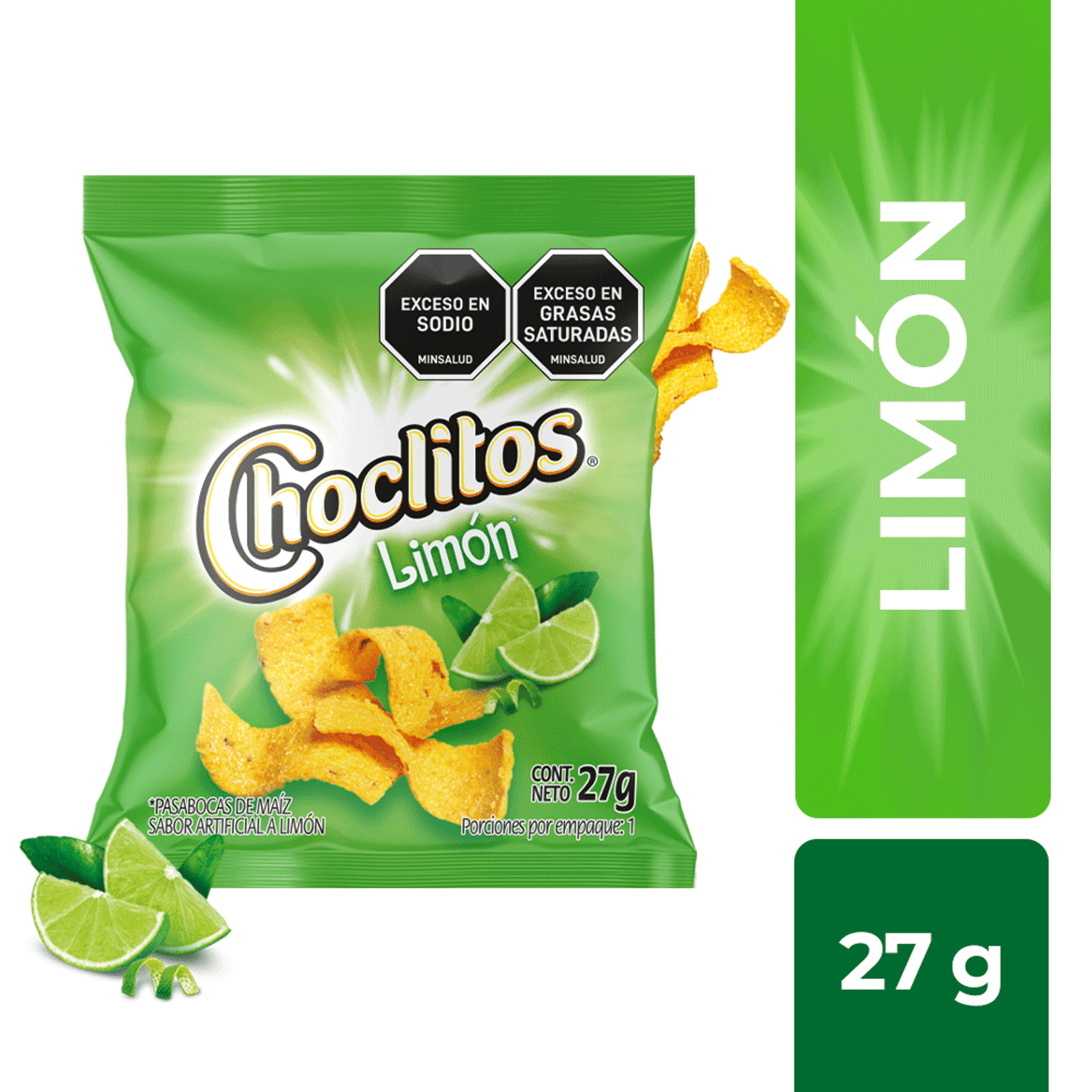 Choclitos de Limon 27g (1 Unid)