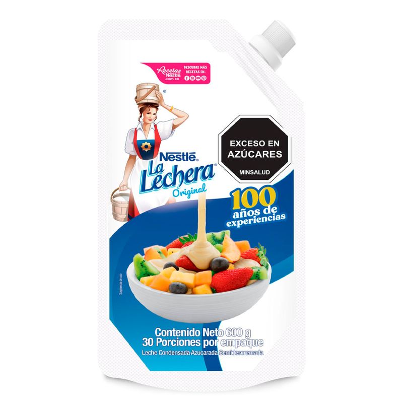 Leche condensada La Lechera bolsa