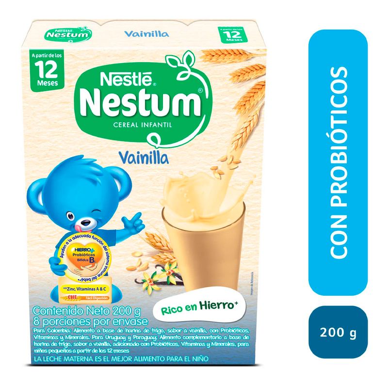 Cereal Infantil Nestum de Vainilla x200gr
