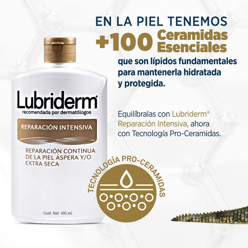 Lubriderm Crema Corporal Reparacion Intensiva x400ml