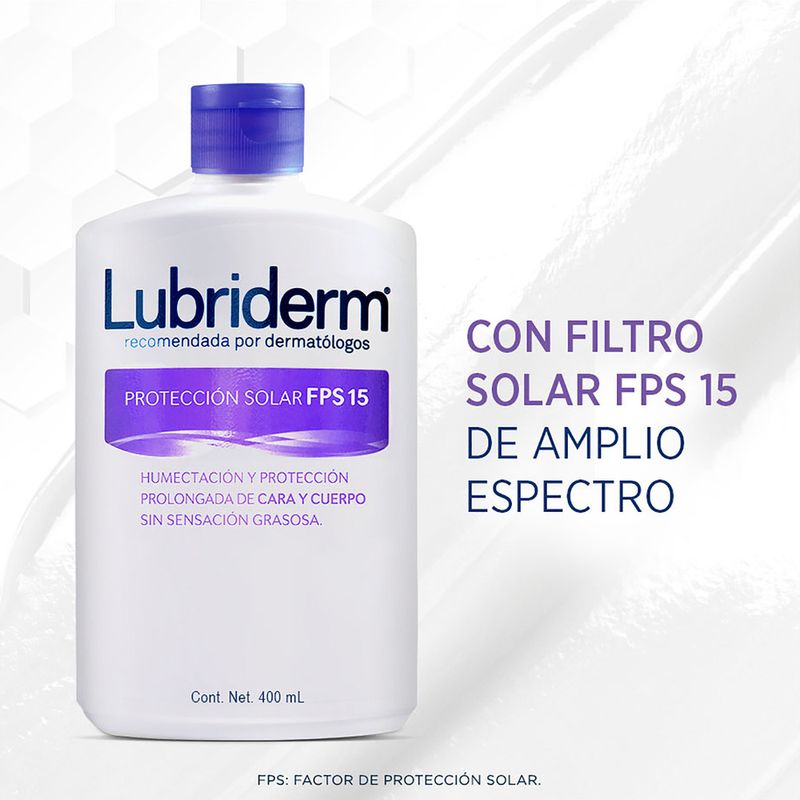 Lubriderm Crema Corporal Fps15 X 400ml