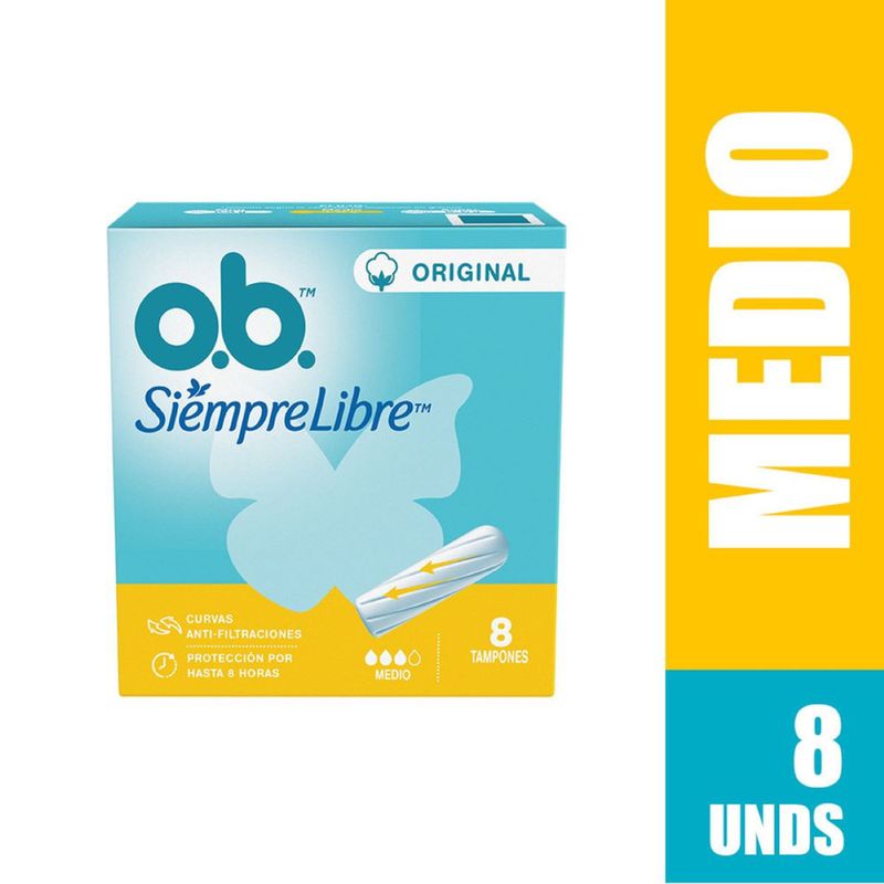 Tampon OB Original Medio (8 und)