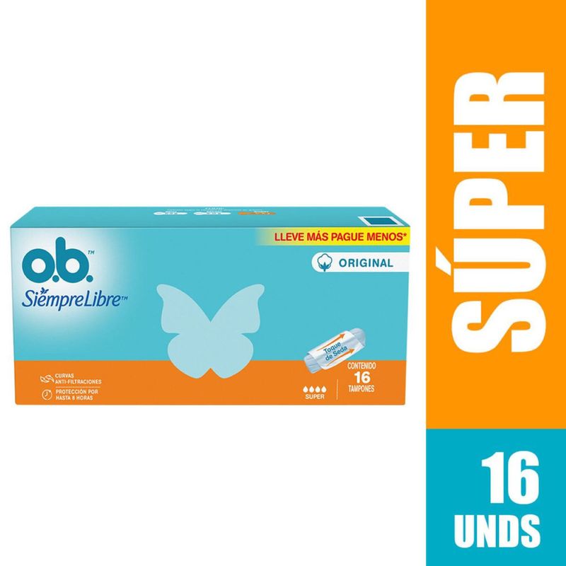 OB Original Super Tampon (16 units)