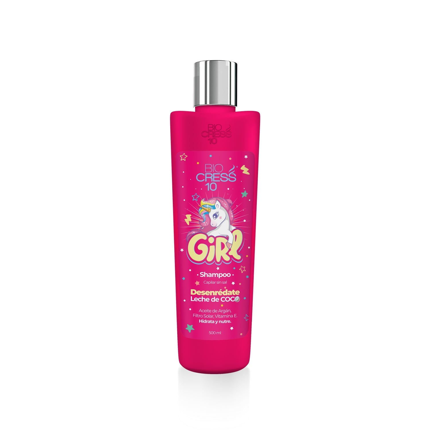 Biocress 10 SHAMPOO GIRL DESENReDATE LECHE DE COCO 500ml