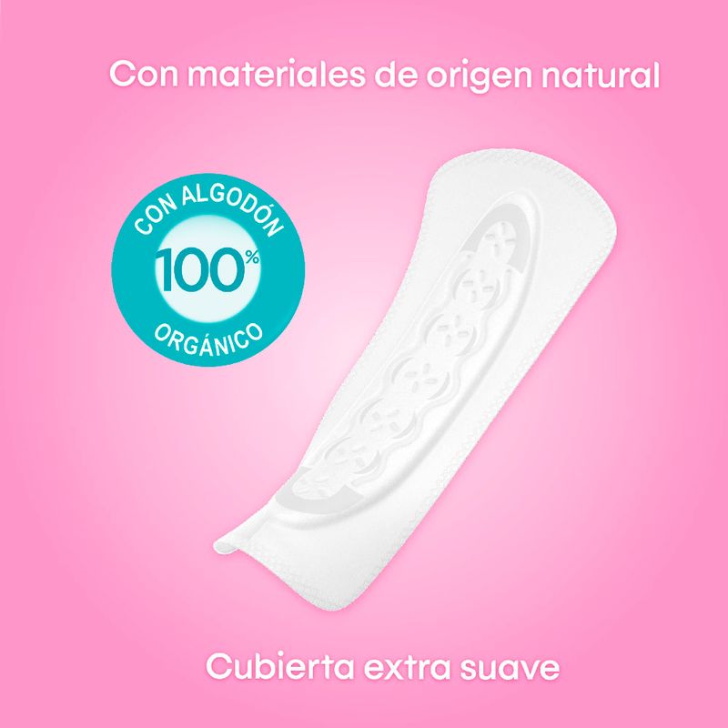 Kotex Pure and natural care panty liners (50 units) 