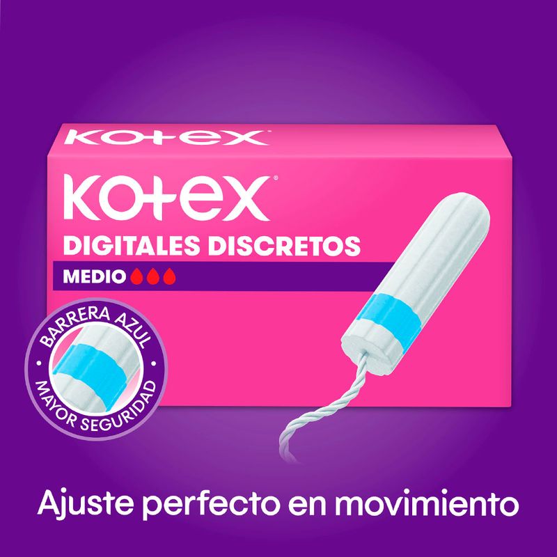 Kotex Digital Tampons Medium (32 units) 
