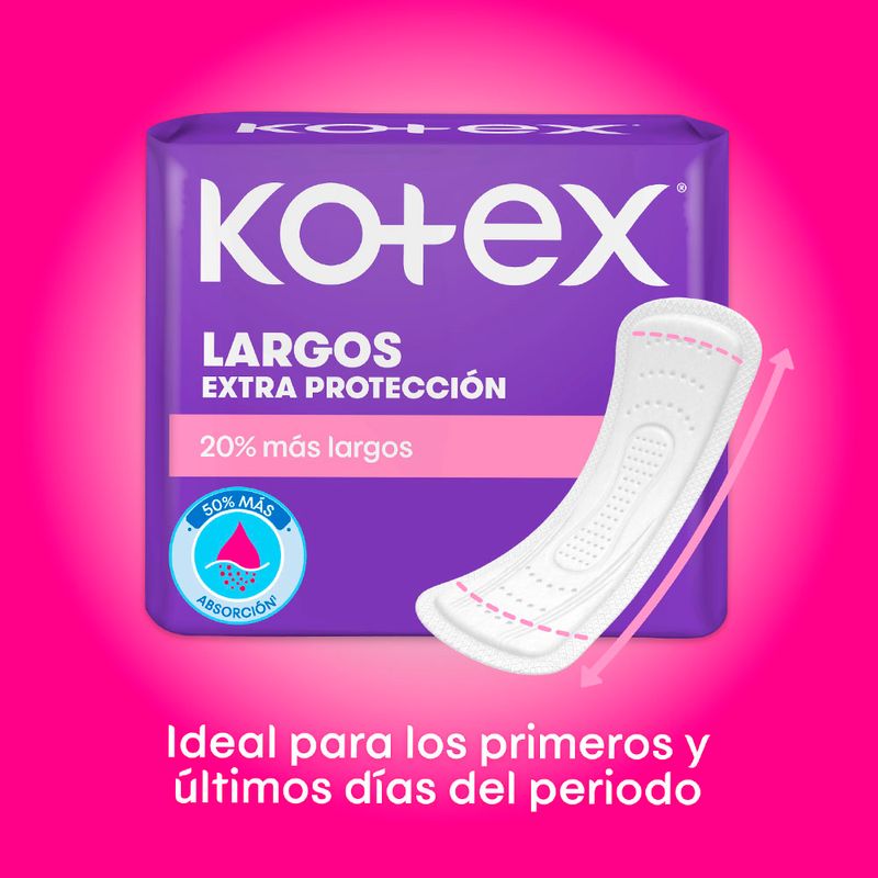 Kotex Protectores diarios largos (48 und)