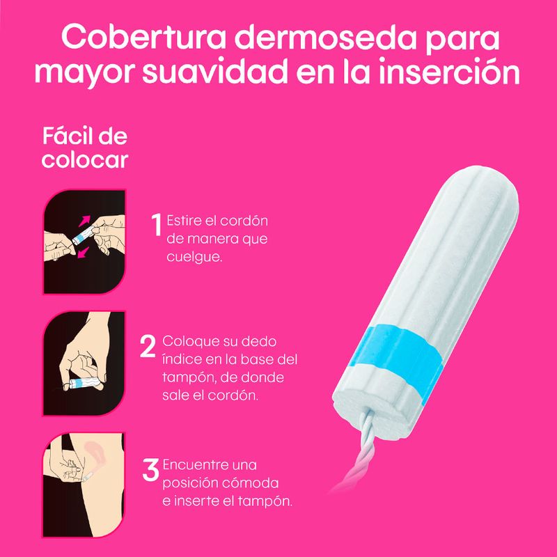 Kotex Tampones digitales medio x20und