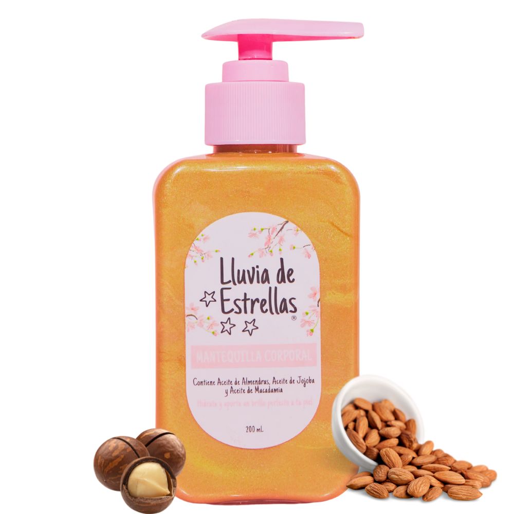 Lluvia de estrellas mantequilla corporal 200ml y Baby cream Coco Lluvia de estrellas x 400ml (2 pack)