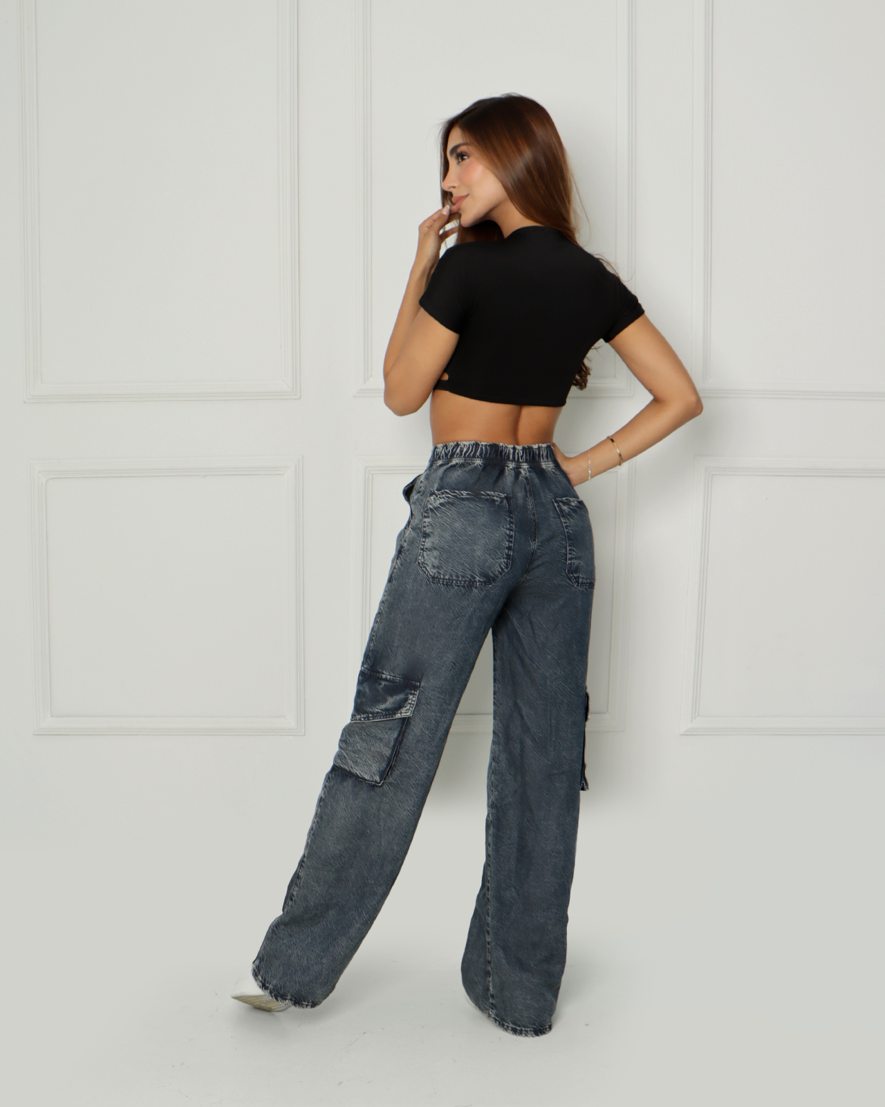 Joy Staz Pantalon con Cierre en Bota - 715007