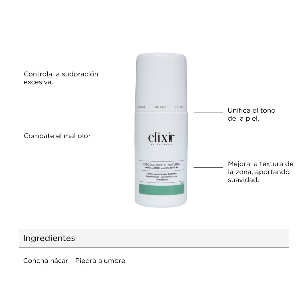 Elixir Desodorante Natural Unisex 60ml