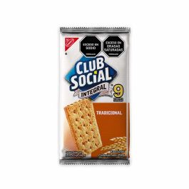 Club Social Galletas Integral Tradicional x24gr x 9Unidades