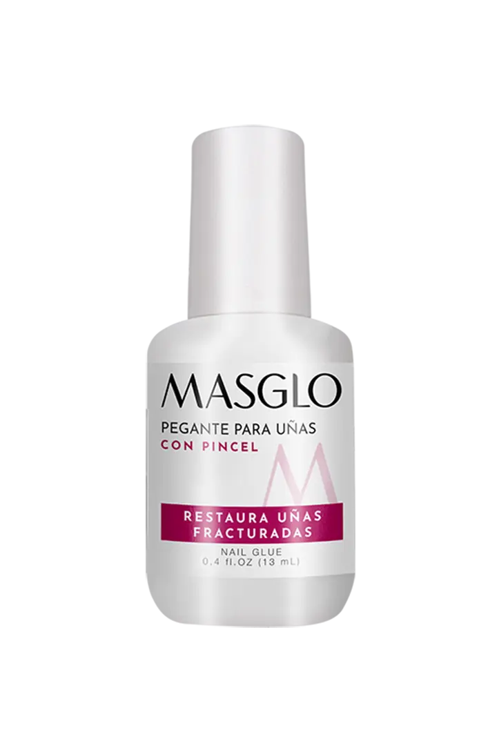 HERRAMIENTA MANICURE Y PEDICURE MASGLO PEGANTE PARA UnAS 13 G