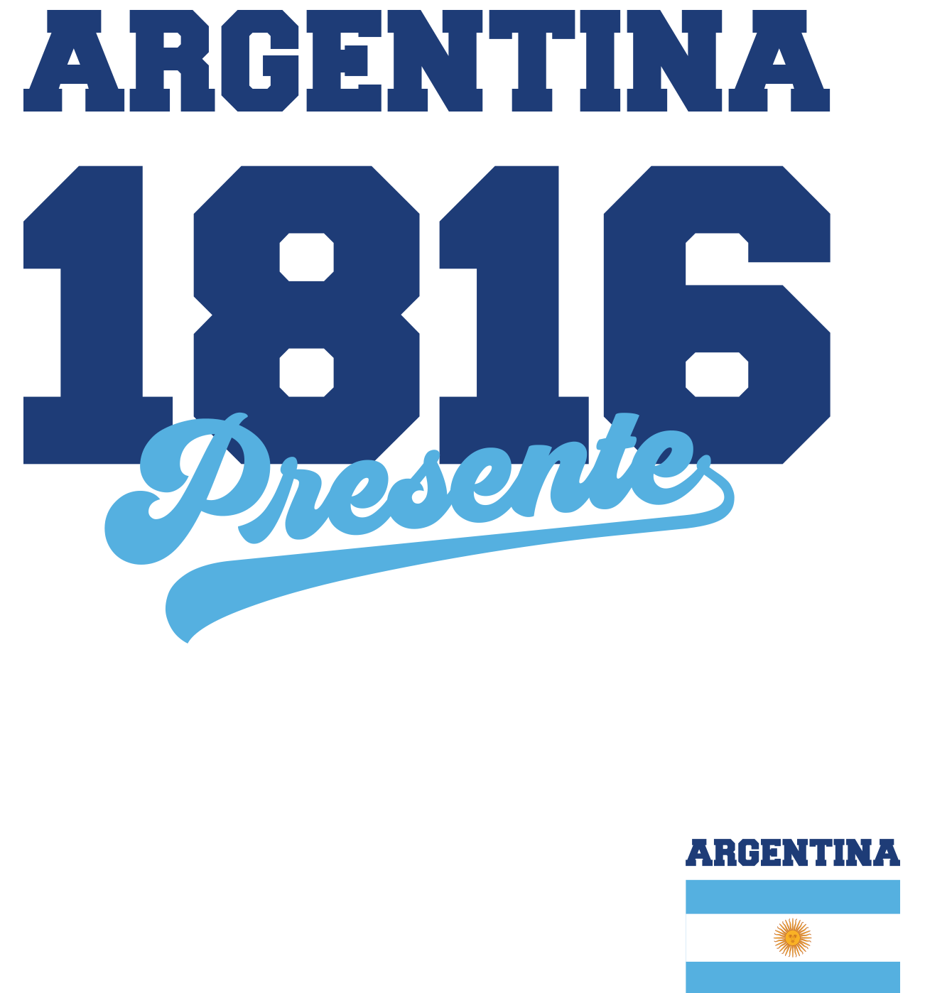Conjunto “Argentina 1816 Set”