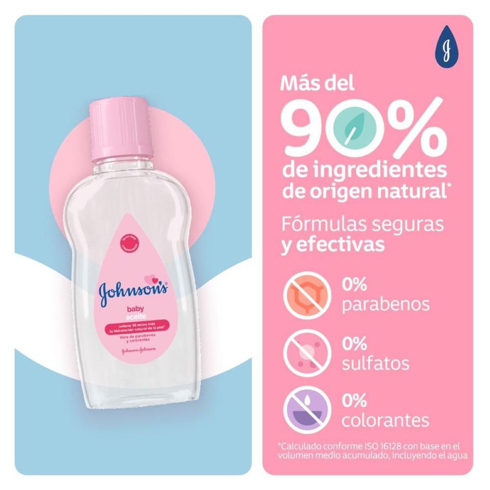 JOHNSON Aceite corporal para bebe original 300ml