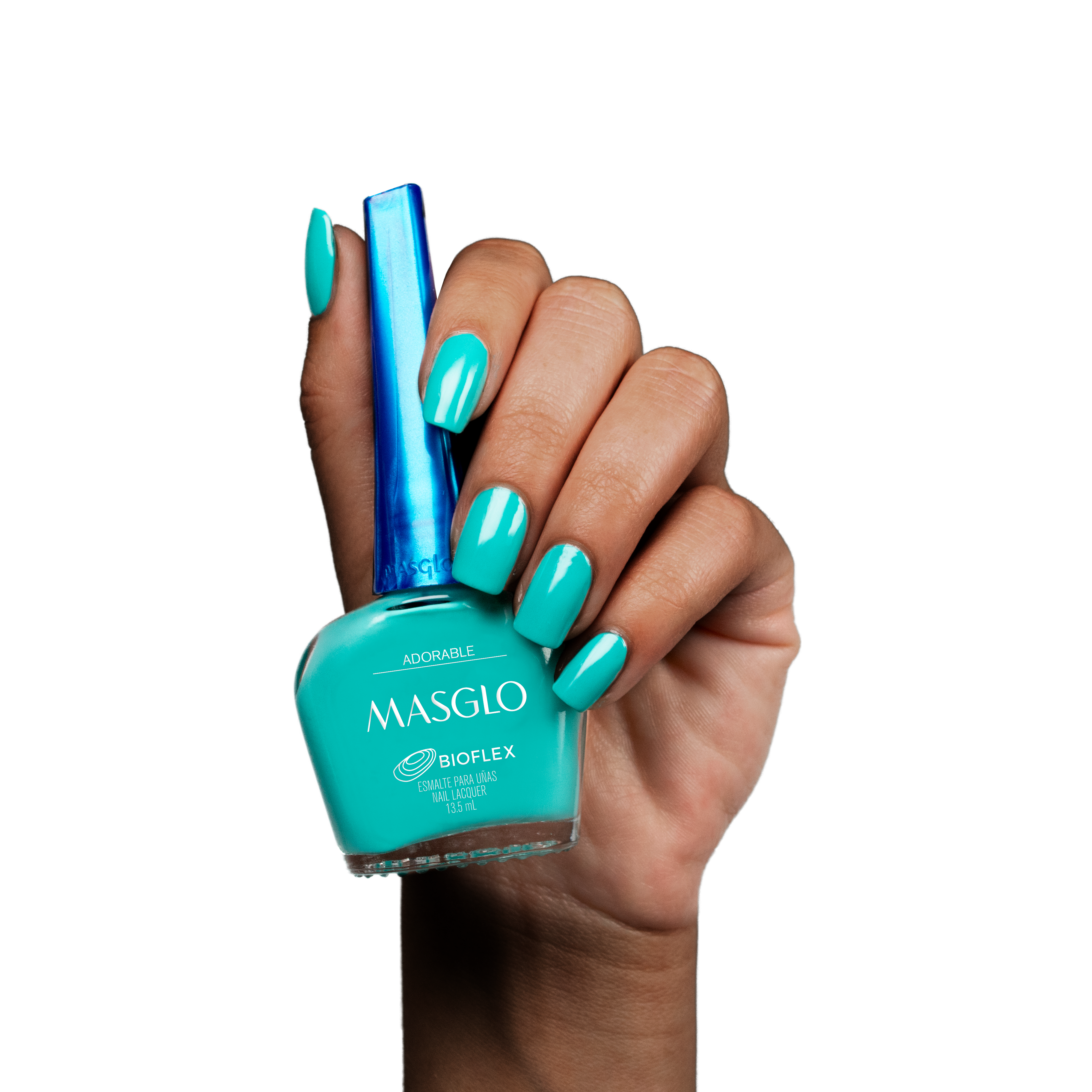 ADORABLE - MASGLO TRADITIONAL CREAMY NAIL POLISH 13.5 ML - GREEN RANGE