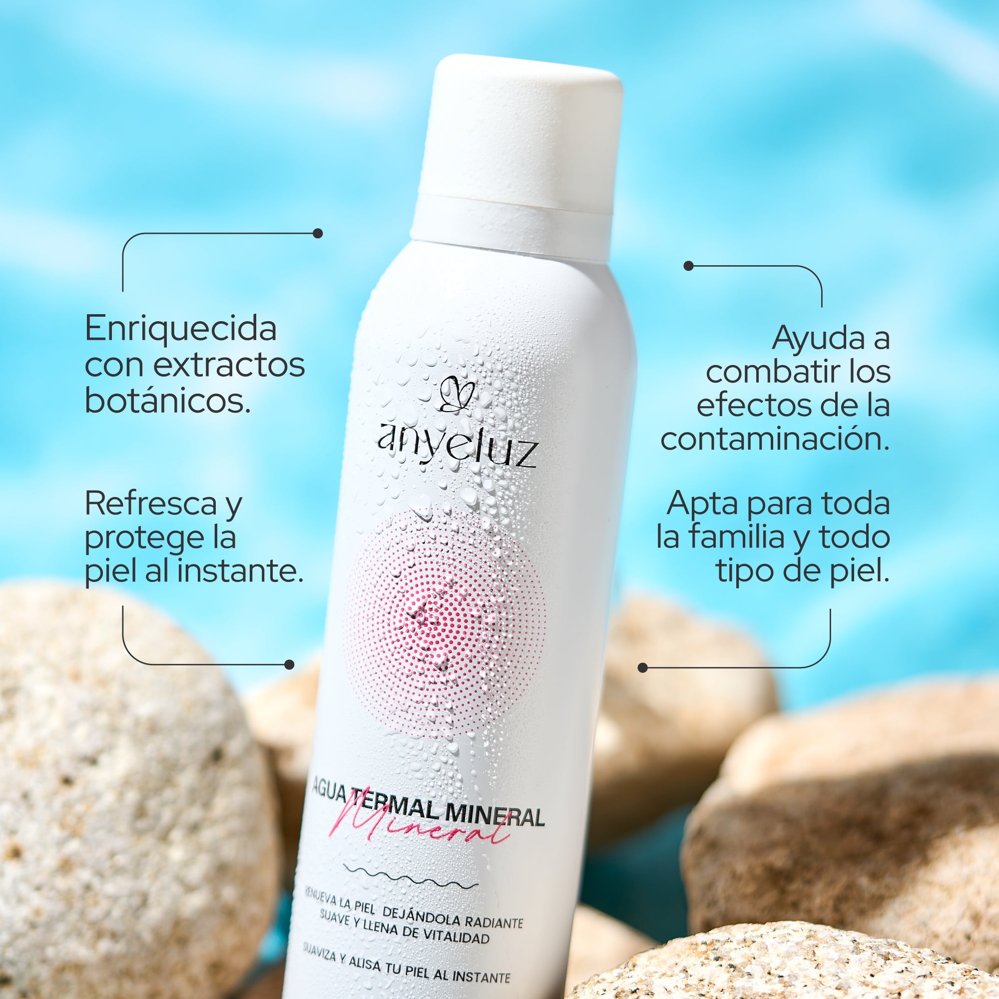 ANYELUZ AGUA TERMAL MINERAL 150ml