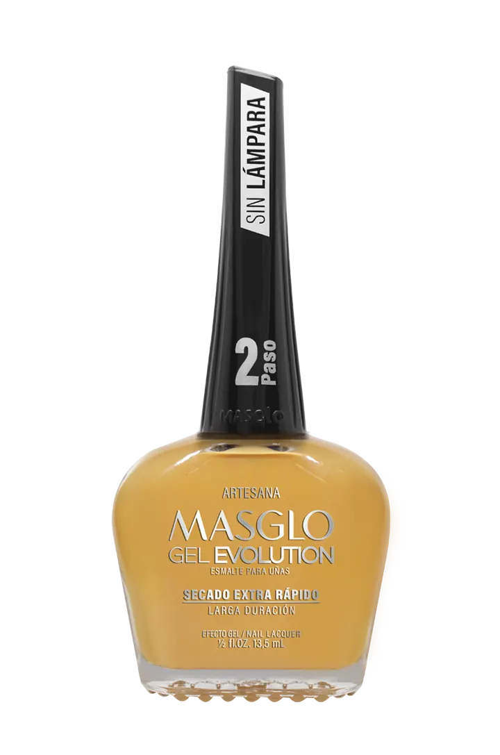 ARTESANA - MASGLO EVOLUTION GEL EFFECT GEL NAIL POLISH 13.5 ML - YELLOW RANGE