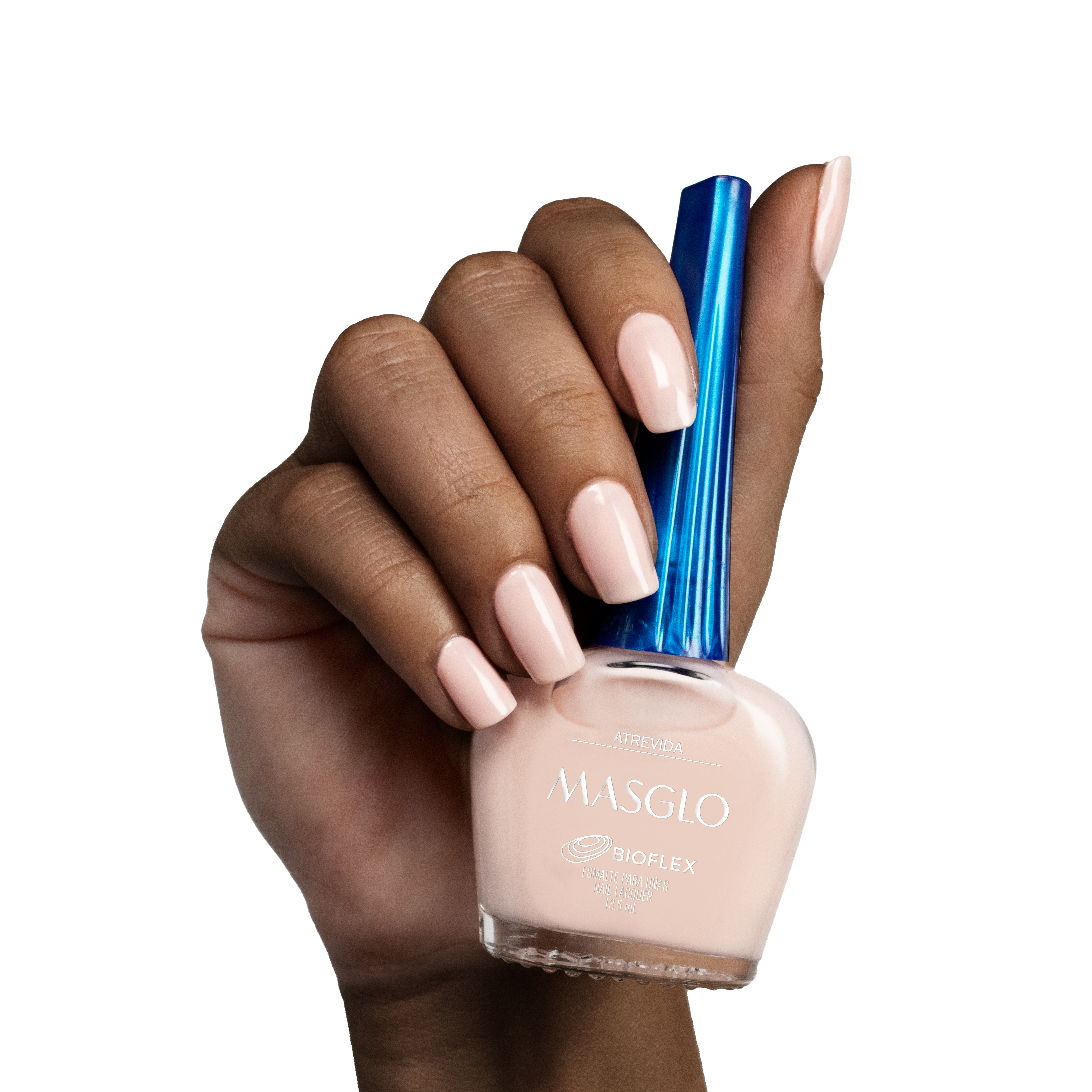 ATREVIDA - ESMALTE TRADICIONAL CREMOSO MASGLO 13,5 ML - GAMA ROSADO