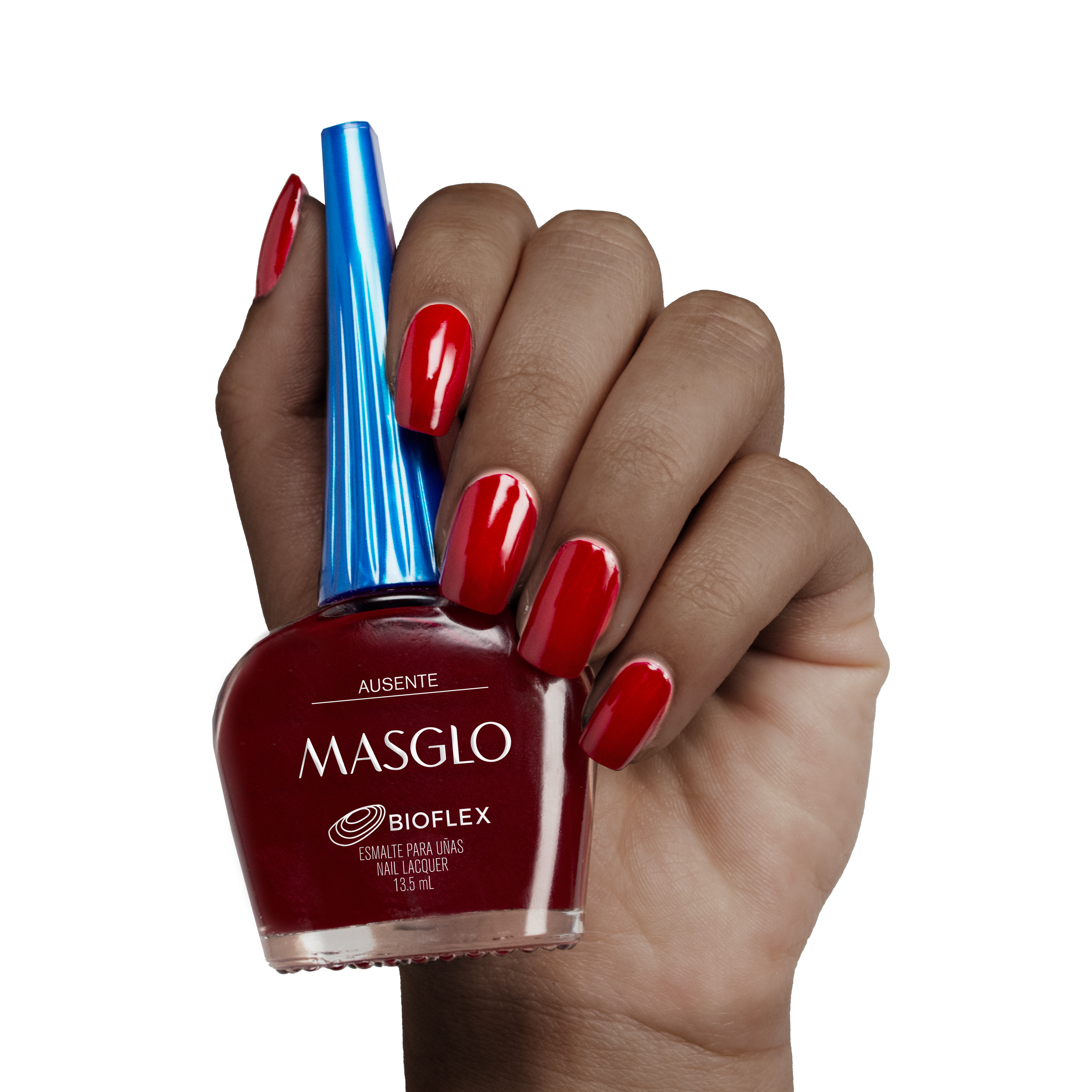 AUSENTE - ESMALTE TRADICIONAL CREMOSO MASGLO 13,5 ML - GAMA ROJO