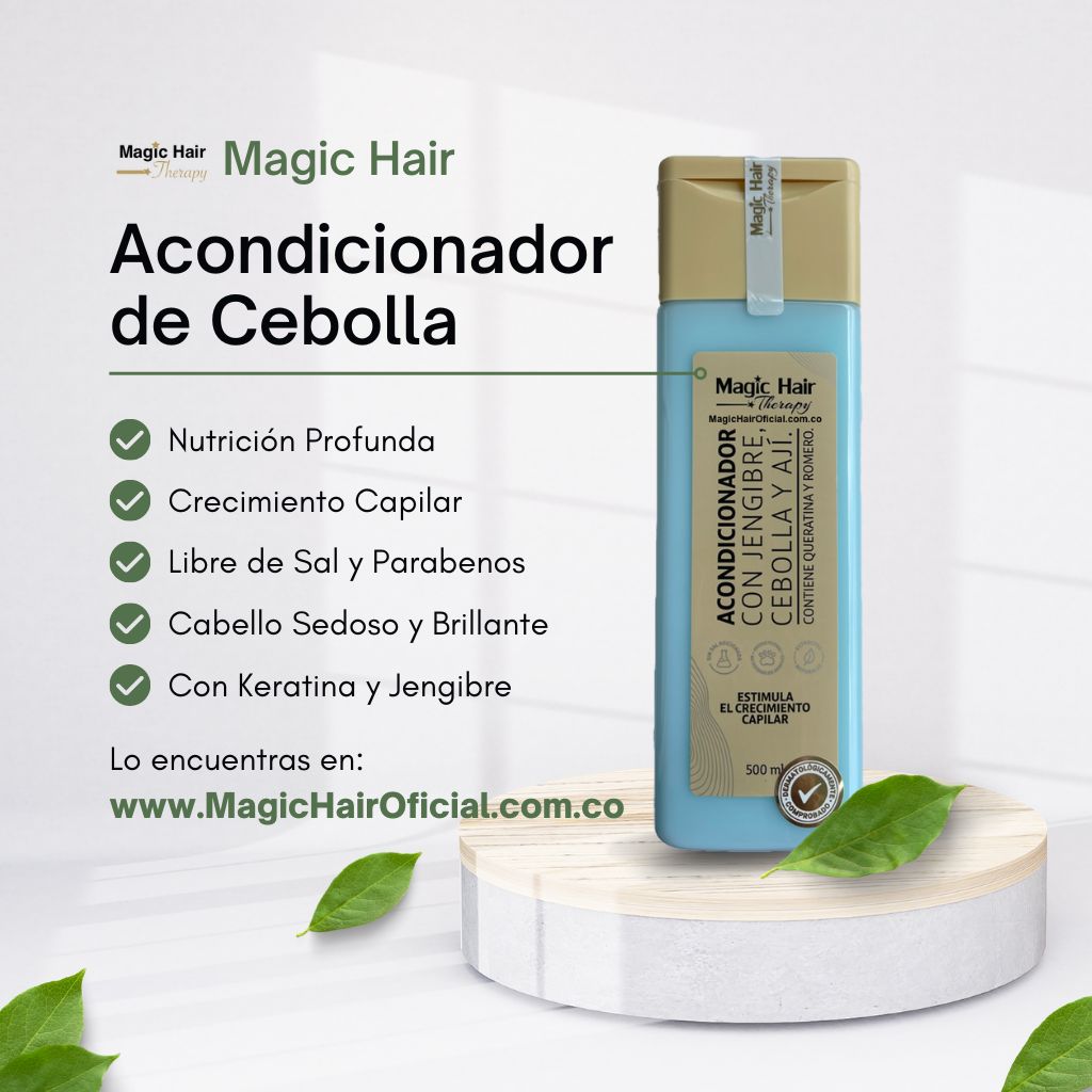 Magic Hair Acondicionador de Jengibre, Cebolla y Ají x500ml