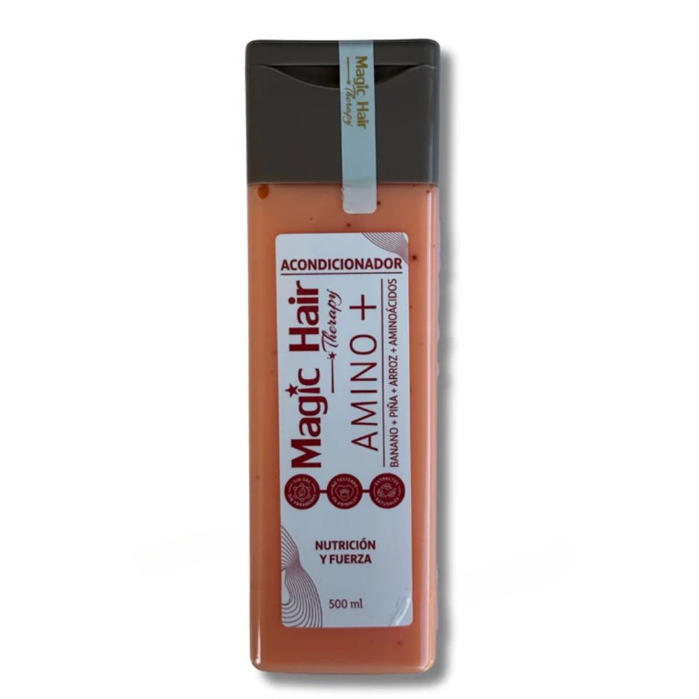 Magic Hair Acondicionador sin Sal para la Caida del Cabello Amino+ Nueva Formula 500ml