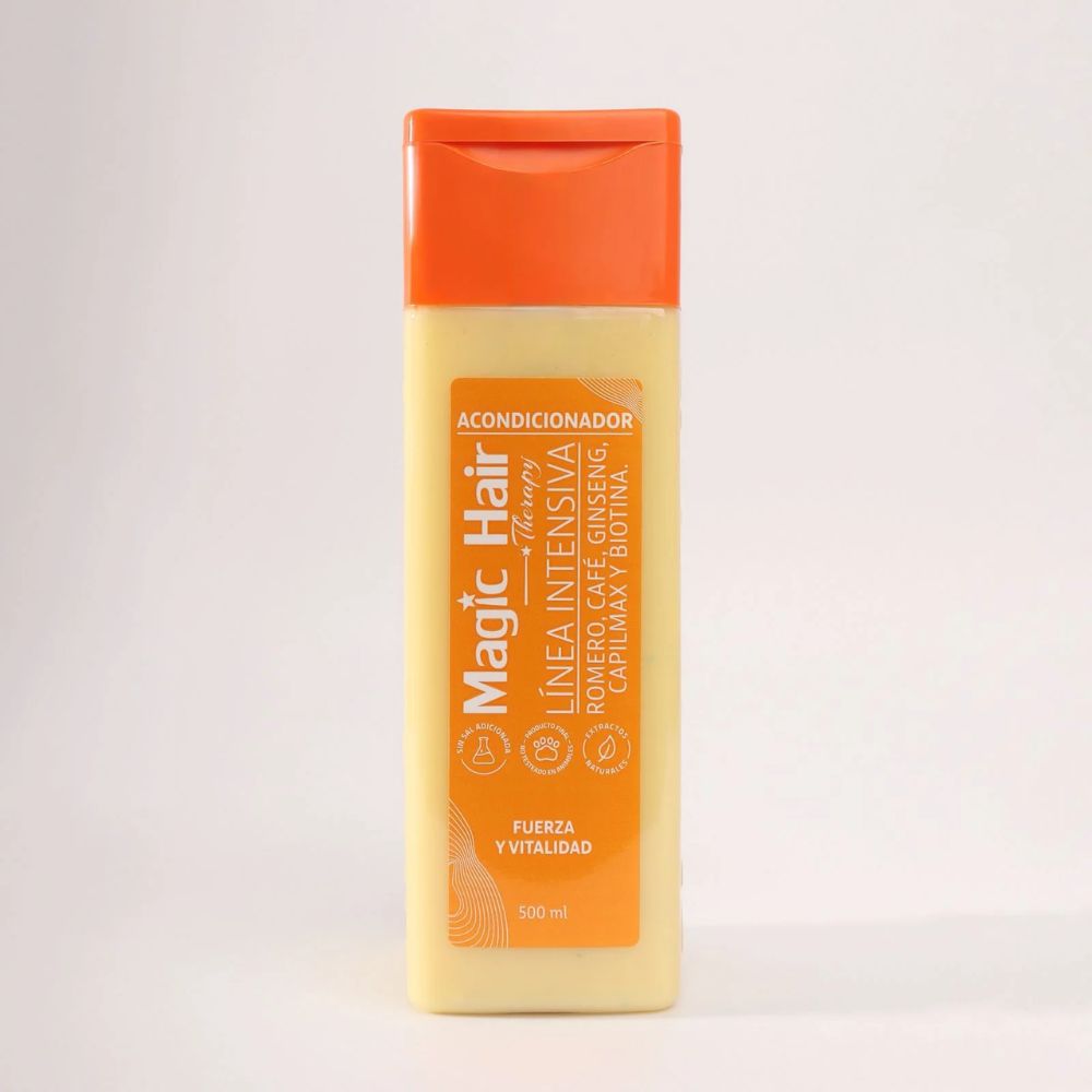 MAGIC HAIR NUEVA LINEA DE CRECIMIENTO INTENSIVO - Shampoo Linea Intensiva 500ml y Acondicionador Linea Intensiva 500ml (2 pack)