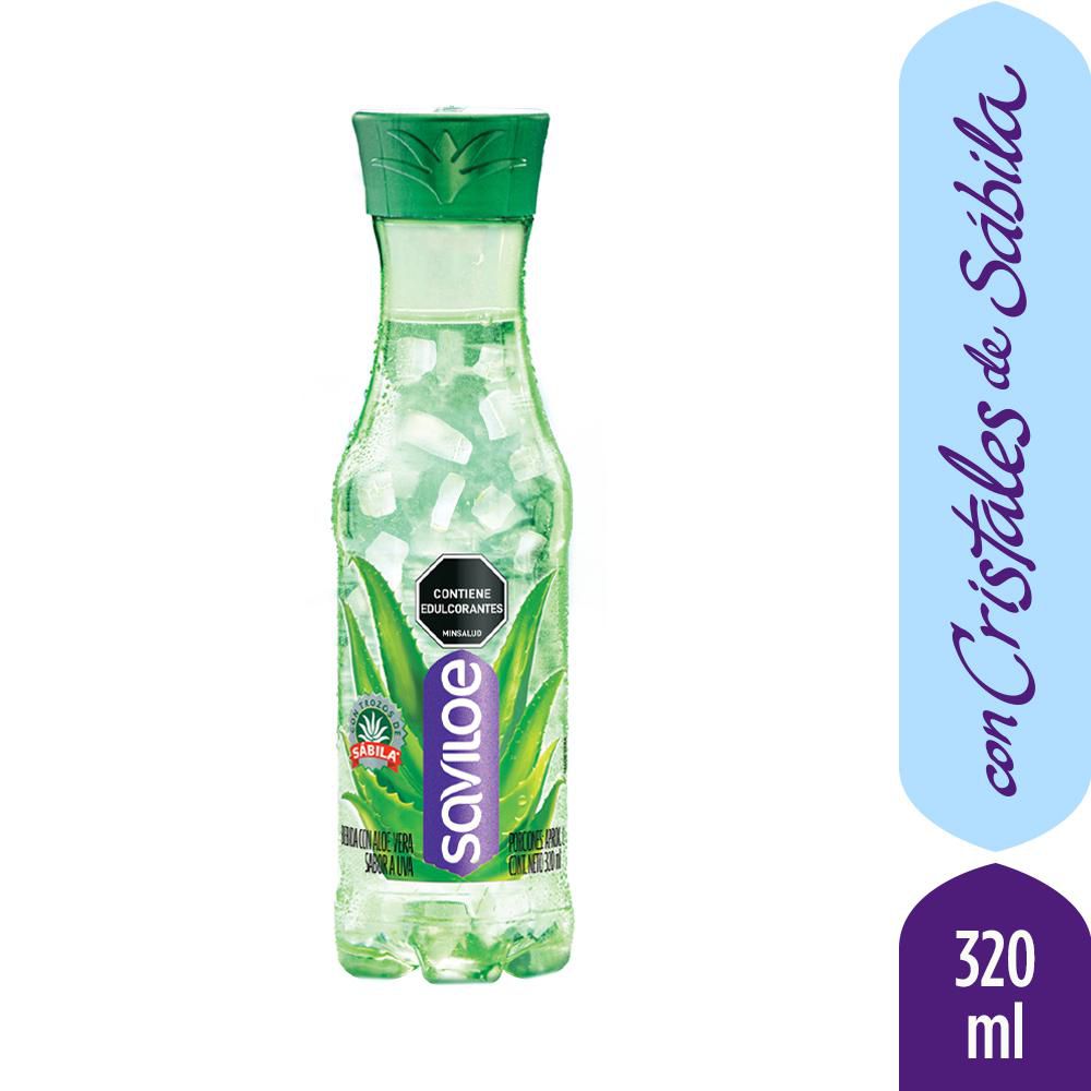 SAVILOE Bebida con cristales de sabila x 320ml