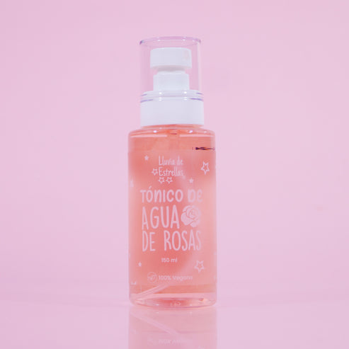 Lluvia de Estrellas Combo Encanto Celestial - Perfume capilar x 150 ml, Desmaquillante Bifasico x 140 ml y Tonico de agua de Rosas x 150 ml (3 Pack)