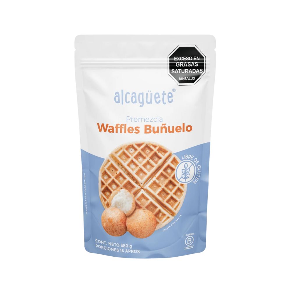 Bunuelo Alcaguete Waffles 400gr Snack 