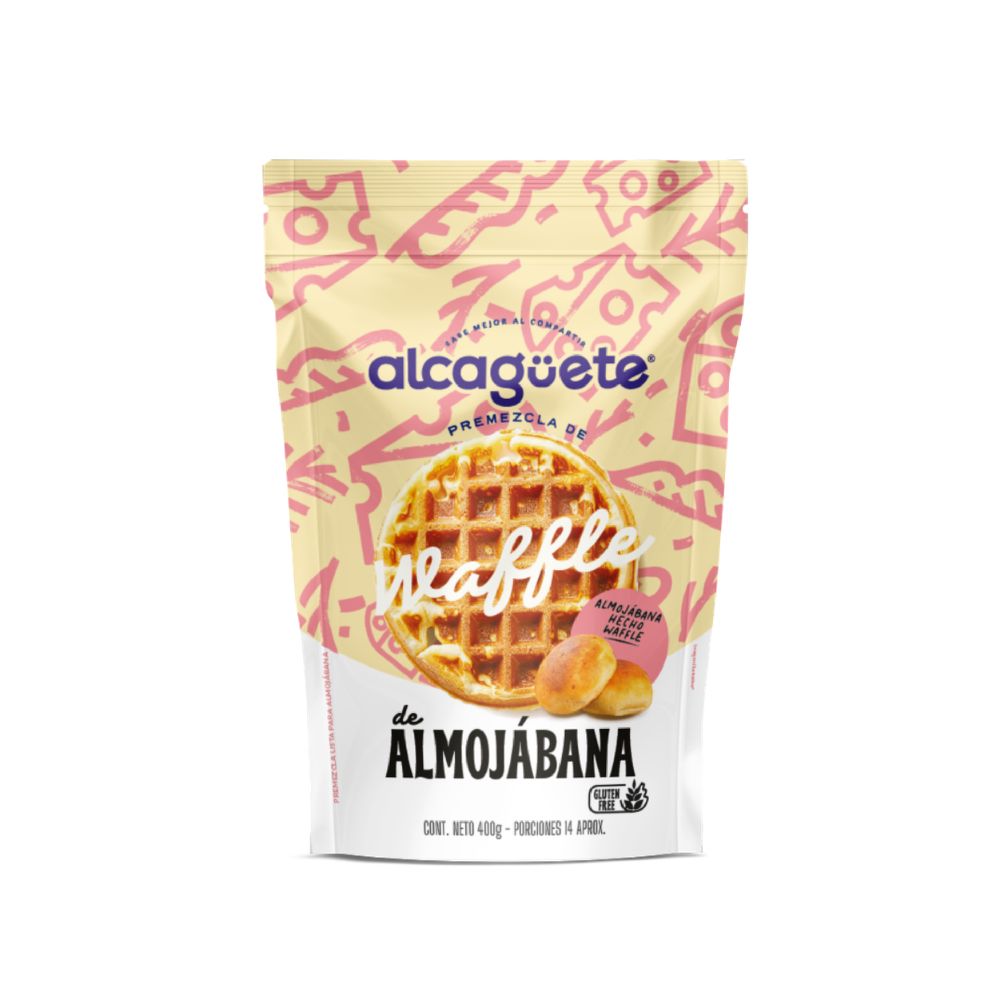 Alcaguete Almojabana Waffles 400gr Snack 