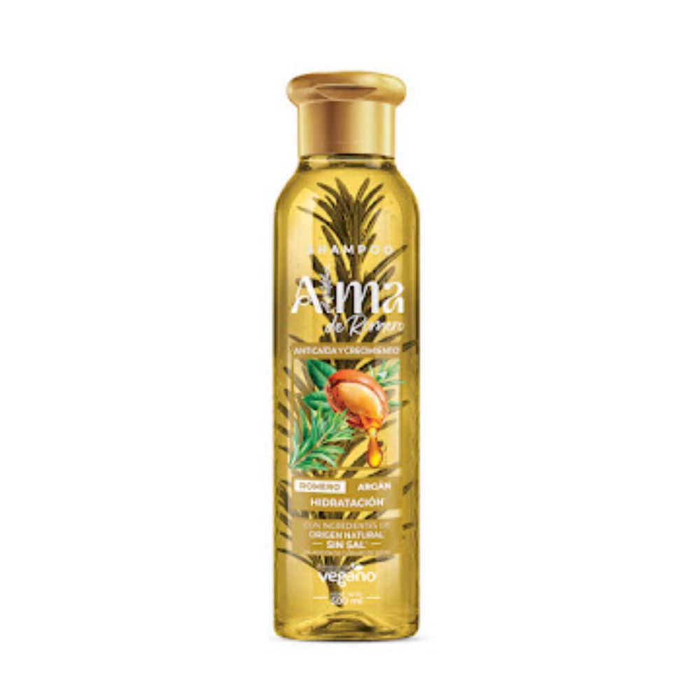 Alma De Romero Shampoo de Romero y Argan Botella x 500ml