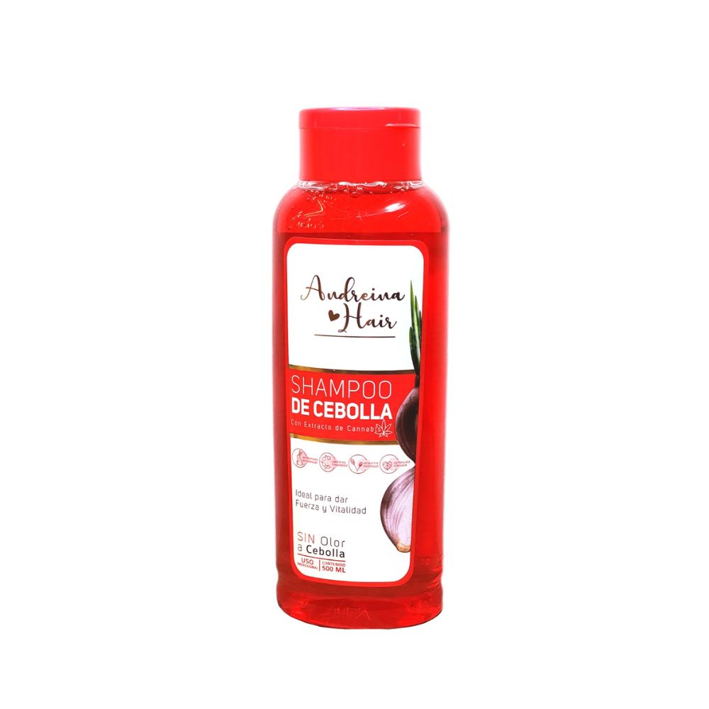Andreina Hair Shampoo with Onion, Chocolate Mask and Silk Shine Kit for oily hair and dandruff (3 Pack) 