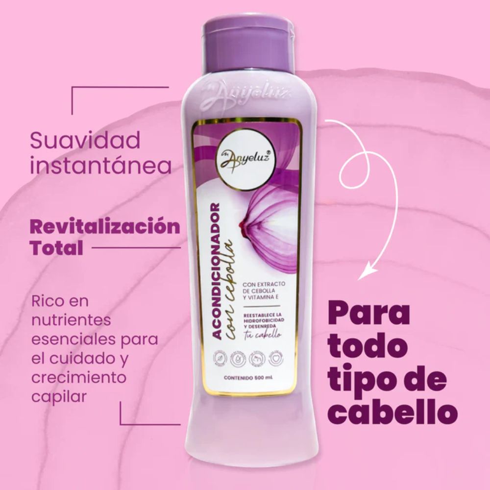 Anyeluz Acondicionador Cebolla 500mL Anyeluz