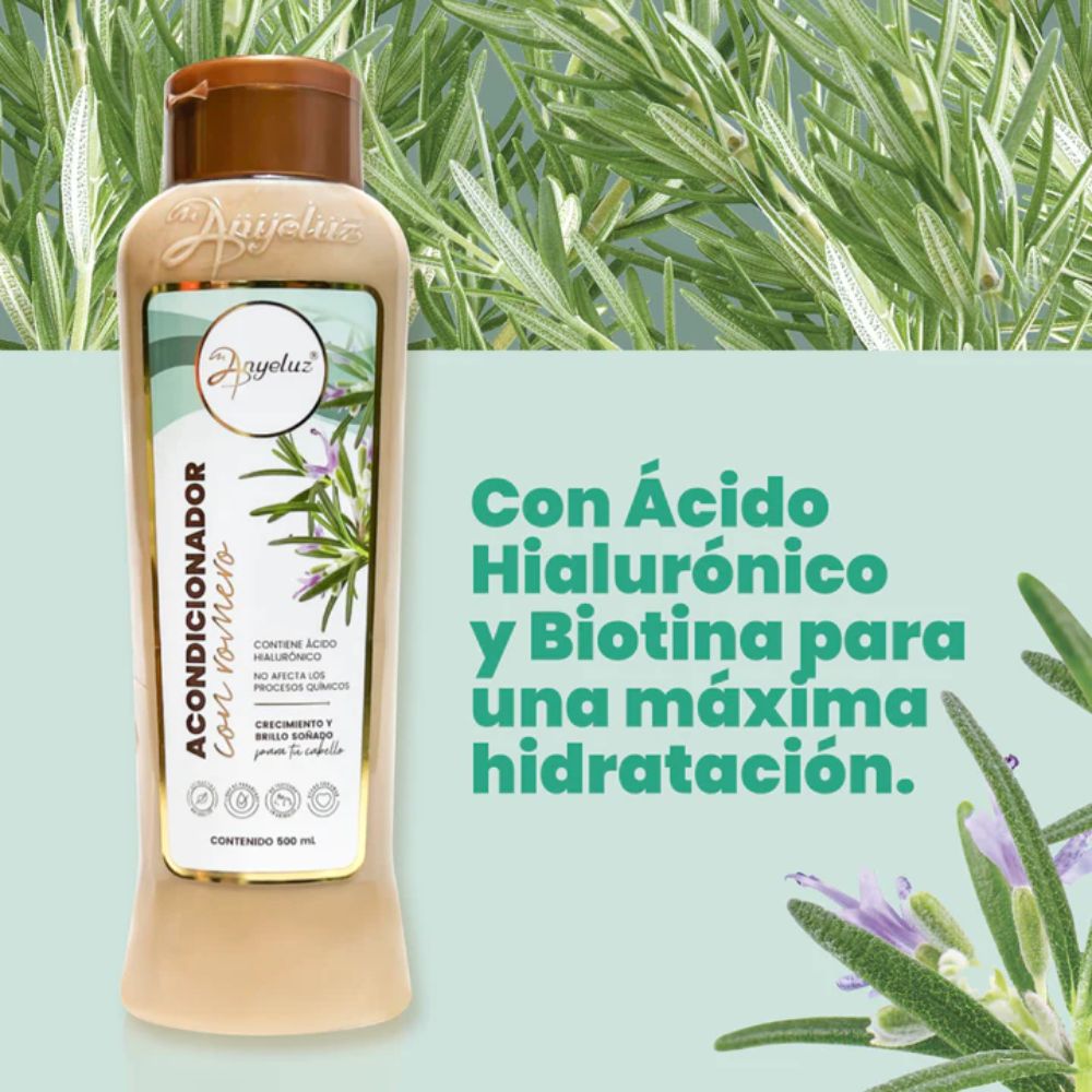 Anyeluz Acondicionador con Romero 500mL
