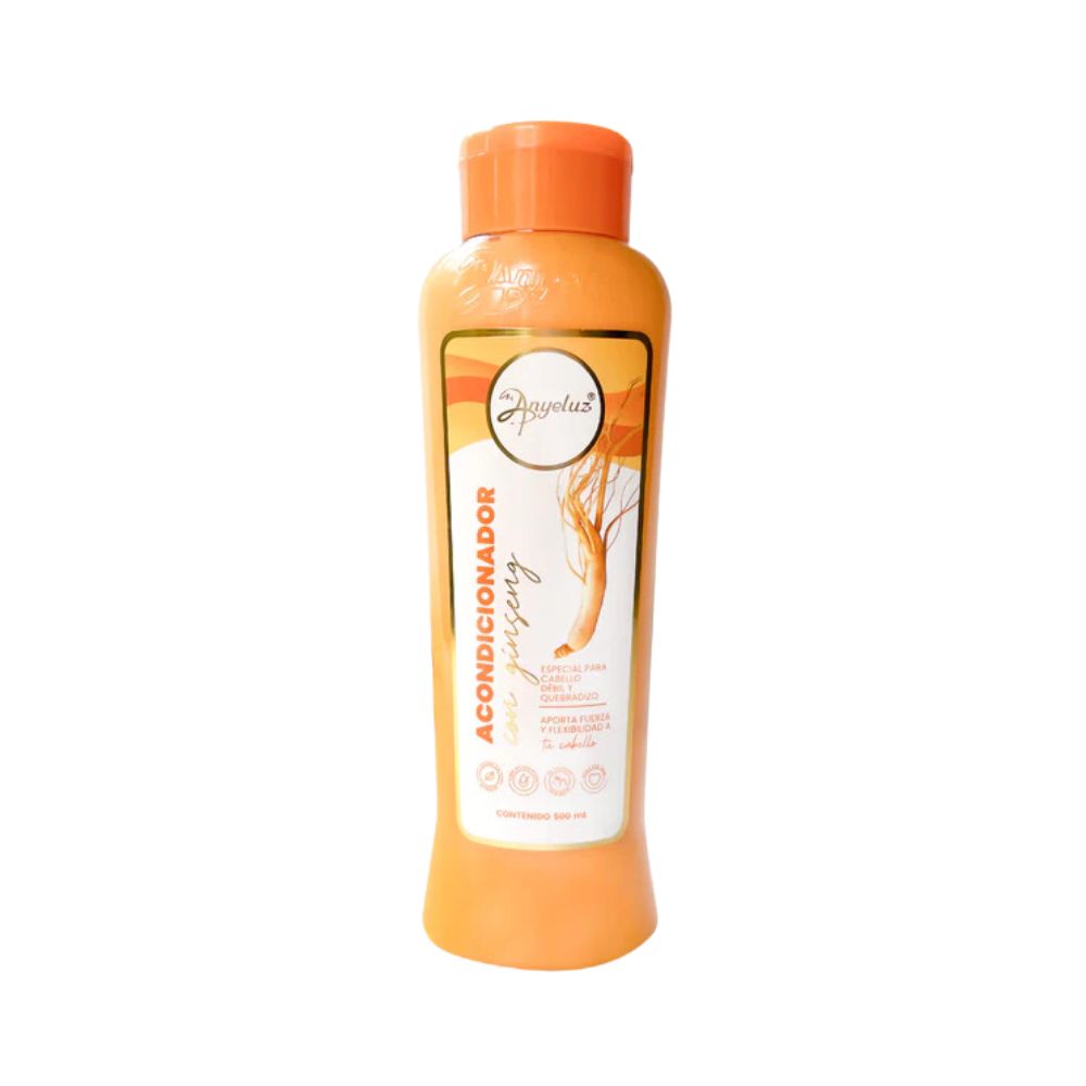Anyeluz Shampoo with Ginseng and Anyeluz Conditioner with Ginseng (2 Pack)