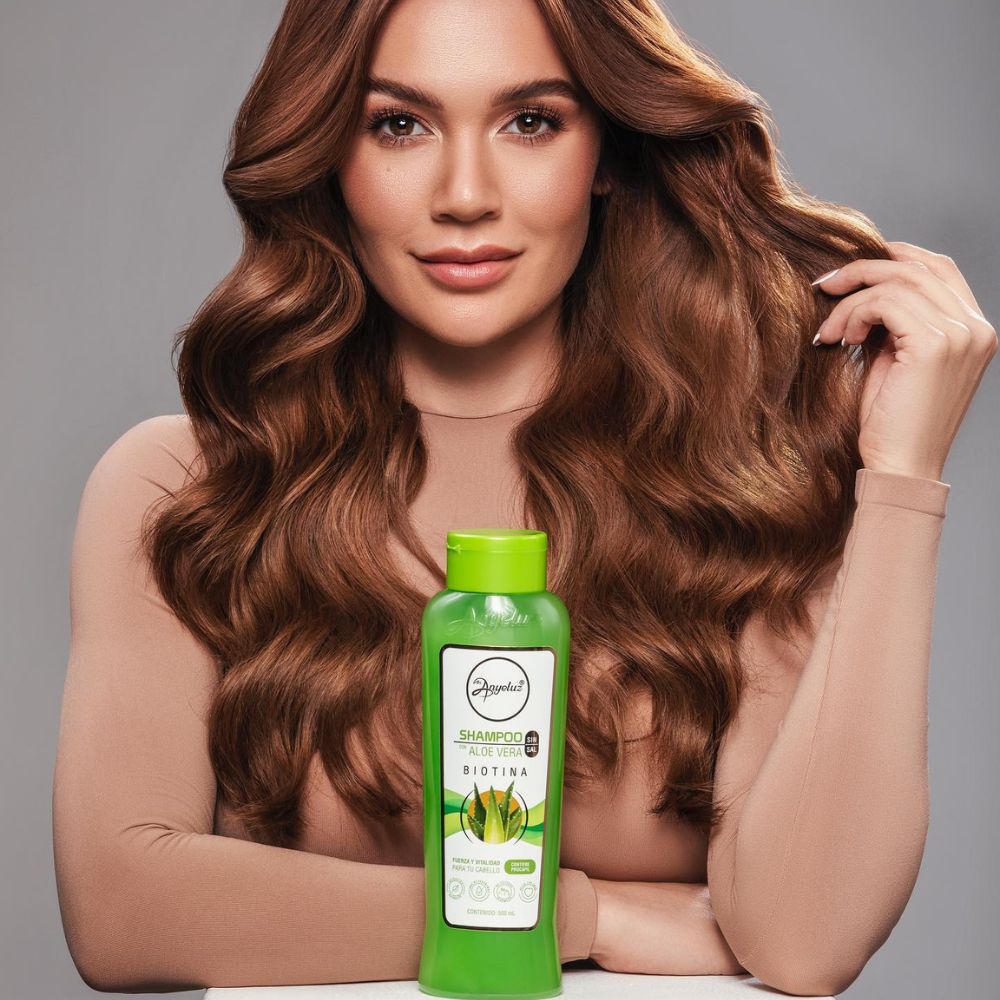 Anyeluz Shampoo de Aloe vera y Anyeluz Acondicionador de aloe vera con aceite de Argan (2 pack)