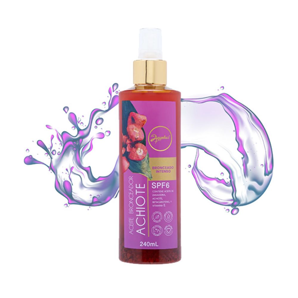 Anyeluz Aceite Bronceador de Achiote 240mL