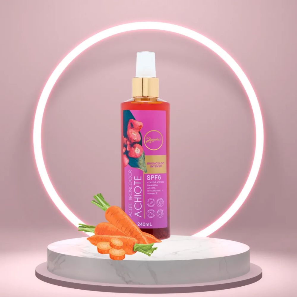 Anyeluz Aceite Bronceador de Achiote 240mL