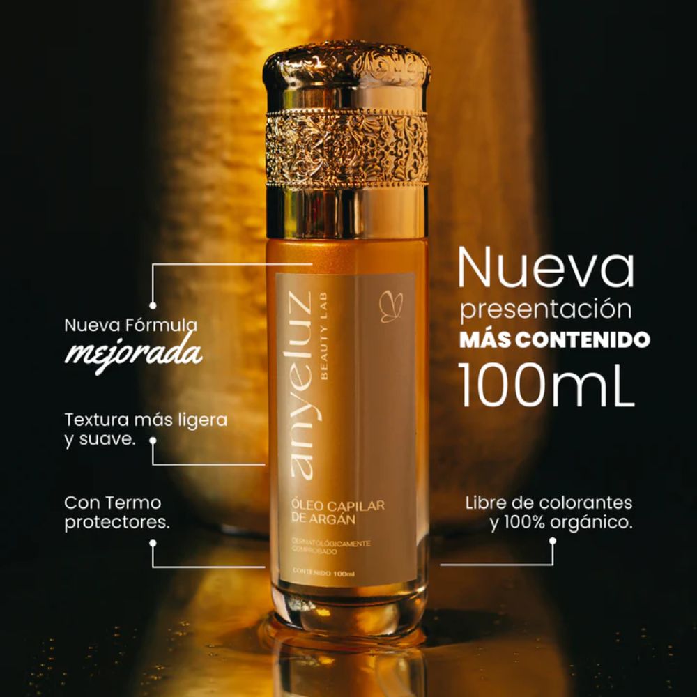 Anyeluz Oleo capilar de Argan Anyeluz 100mL