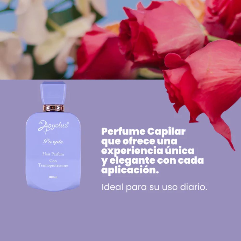 Anyeluz Perfume Capilar Purple con Termoproteccion 100mL