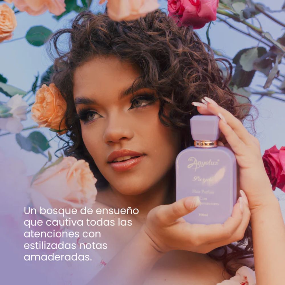 Anyeluz Perfume Capilar Purple con Termoproteccion 100mL